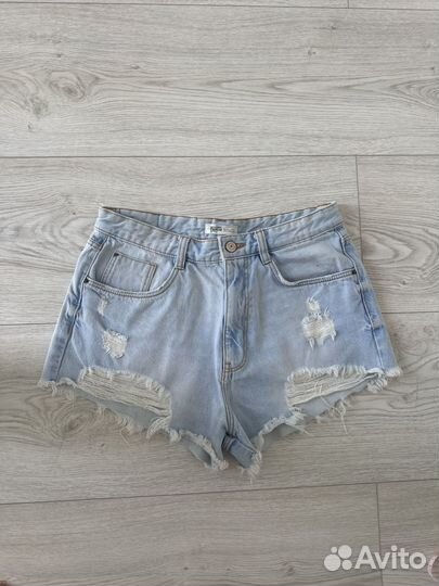 Джинсовые шорты zara