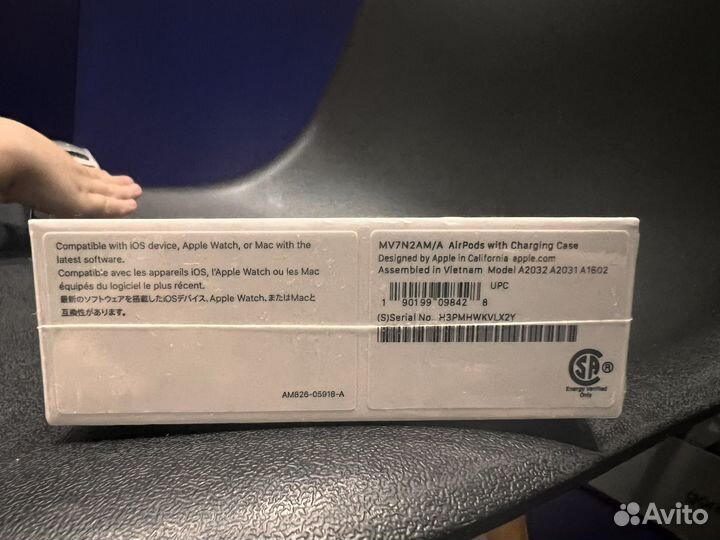 Наушники apple AirPods 2