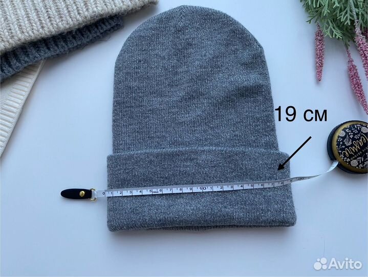 Шапка шарф комплект женская пакетом