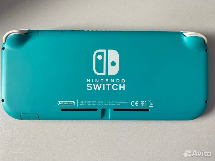 Nintendo Switch Lite Turquoise (Прошитая, б\у)