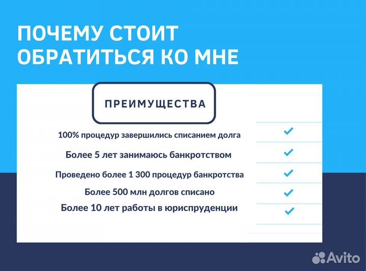 Банкротство физических лиц и ИП / Списание долгов