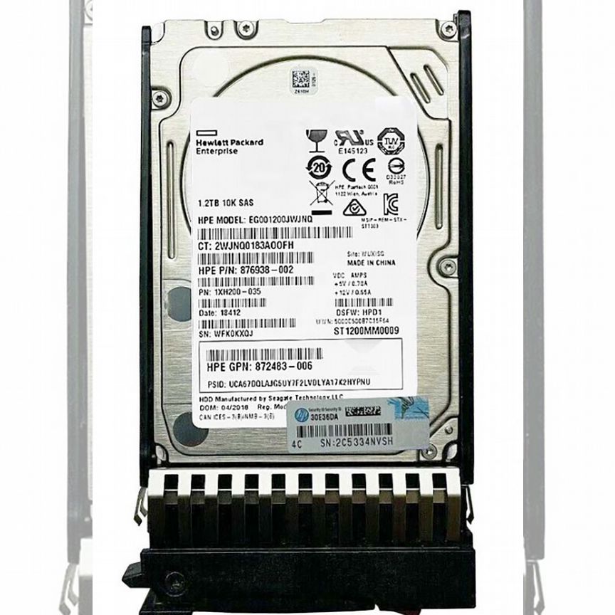 [785415-001] Жесткий Диск Hp 1,2tb Sas 2,5" Hdd 785415-001