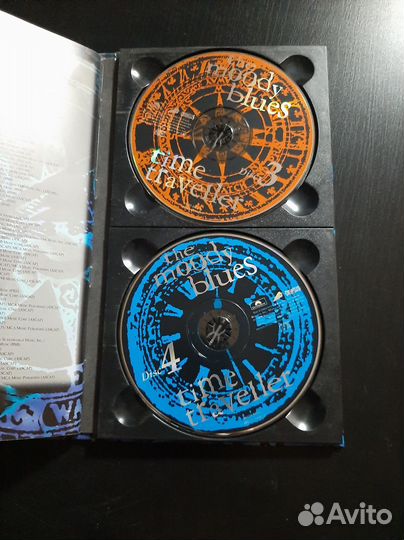 Коробка the Moody Blues 5cd USA