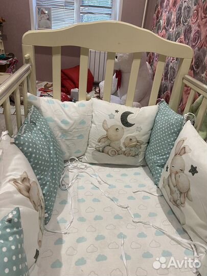 Подушки для детской кроватки