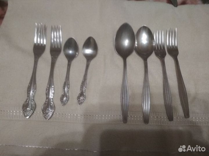 Ложки, вилки, ножи нержавейка