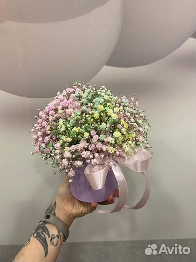 Букет гипсофила цветы подарок