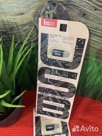 OTG переходник micro type c