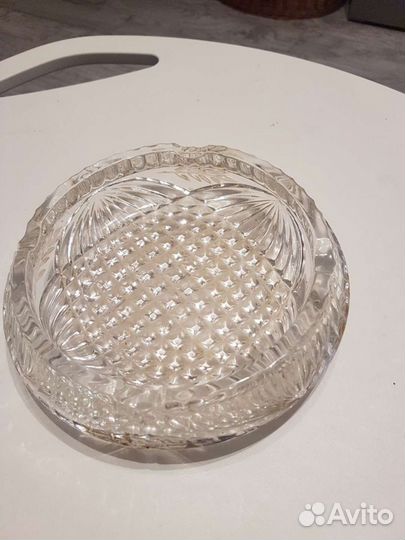 Пепельница хрустальная СССР
