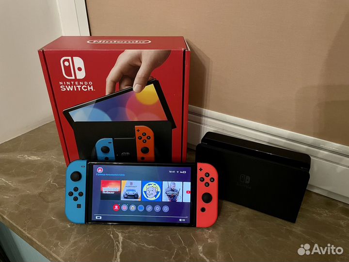 Игровая приставка nintendo switch oled