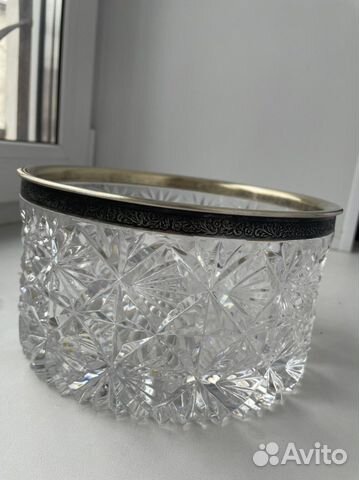 Конфетница мельхиор СССР