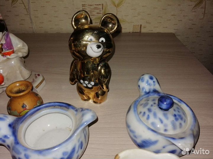 Статуэтки и ёлочные игрушки СССР