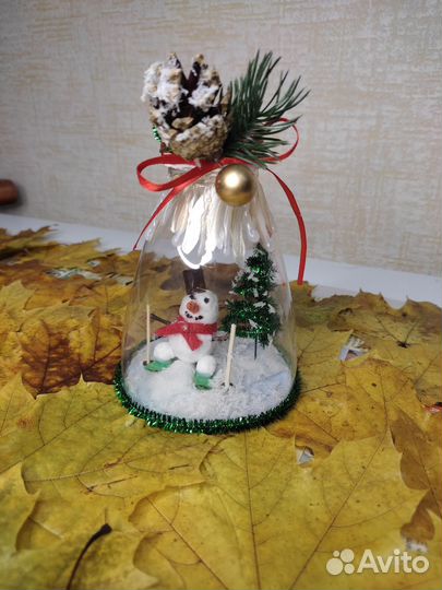 Поделка новогодняя mini