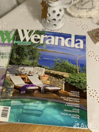 Интерьерные журналы польские Weranda
