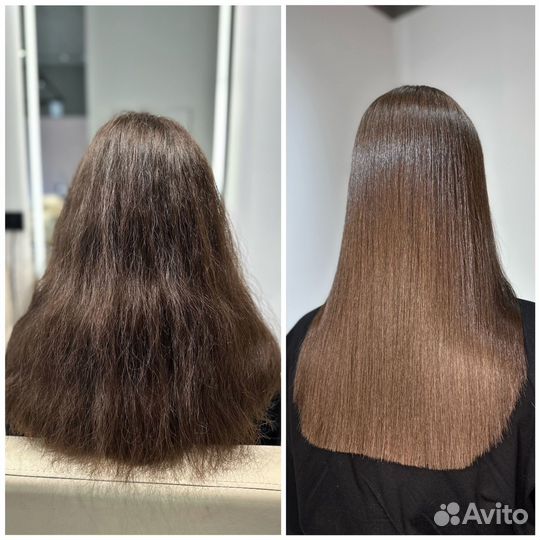 Кератиновое выпрямление волос, нанопластика