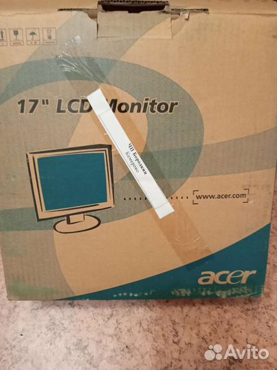 Монитор Acer 17. На Запчасти