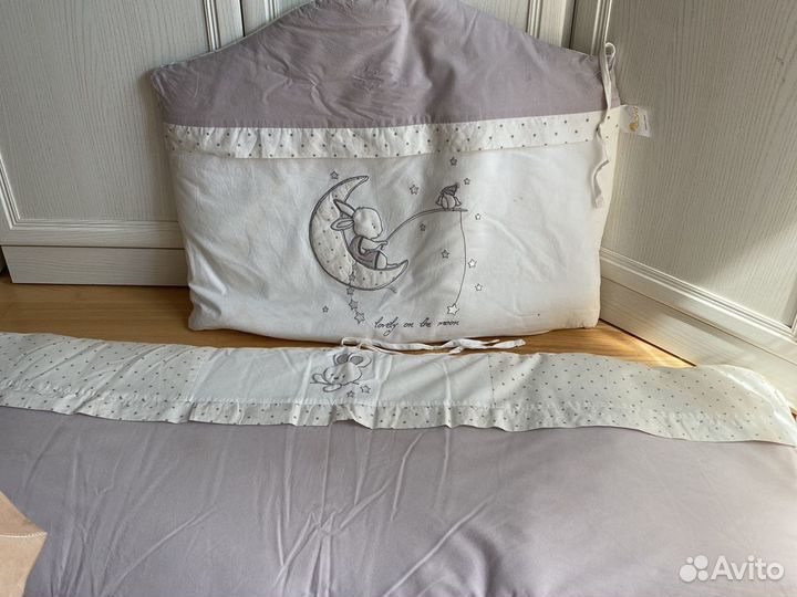 Бортики в детскую кроватку бу