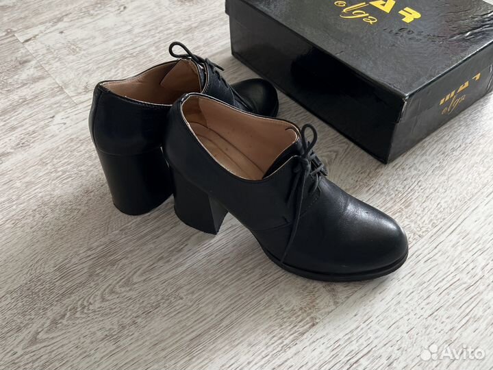 Туфли женские 37 размер натуральная кожа
