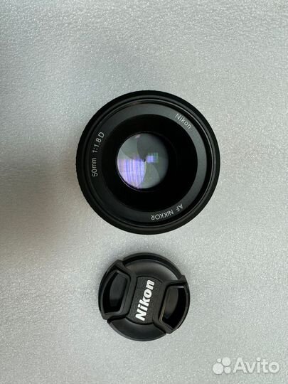 Объектив nikon 50mm 1 8