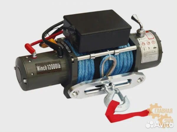 Лебедка электрическая 12V Electric Winch 12000lbs