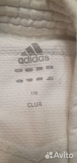 Кимоно для дзюдо Adidas 130