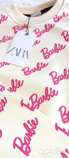 Костюм новый Zara «барби буквы» 98-128