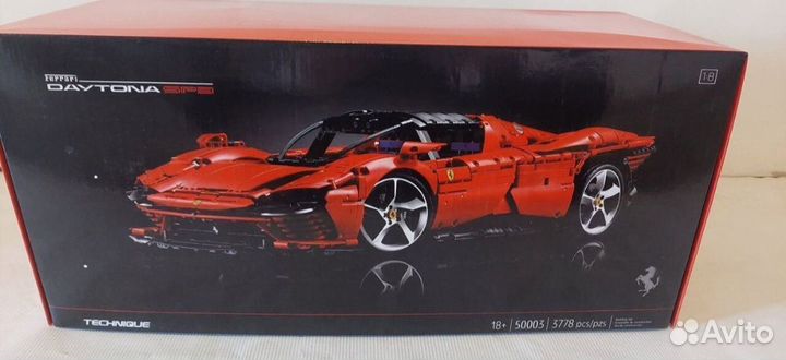Аналог Lego Technic Ferrari Daytona sp3 42143