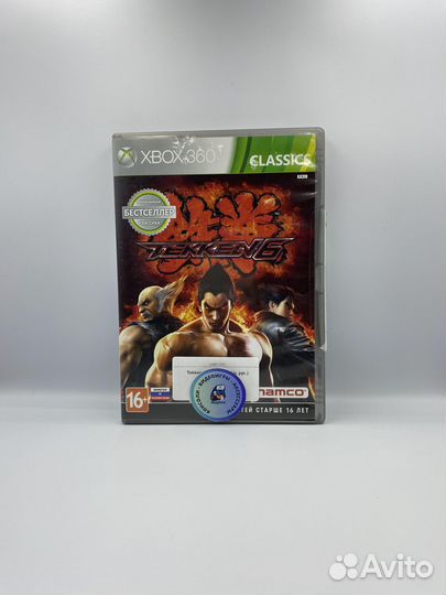 Tekken 6 xbox 360 (б/у, рус.суб.)
