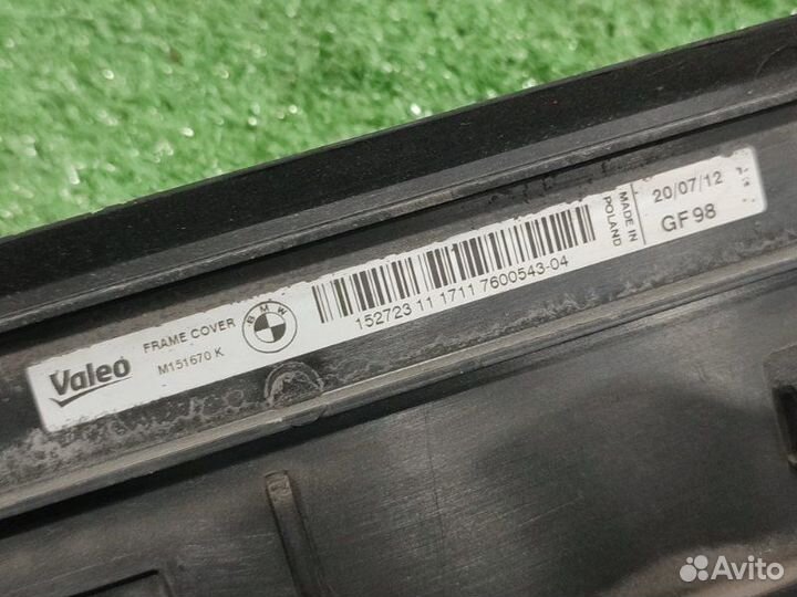 Накладка радиатора Bmw 320D F30 N47D20C 2012