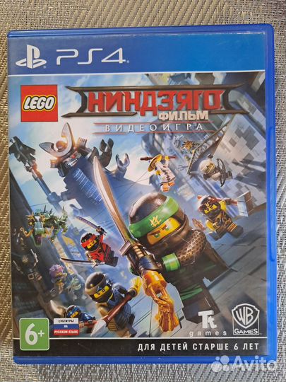 Диски на ps4 lego ниндзяго