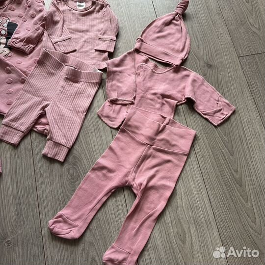 Пакет вещей на девочку 50-52 см