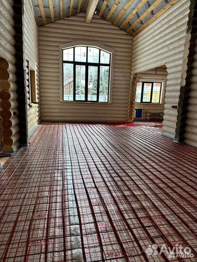 Монтаж водяного теплого пола