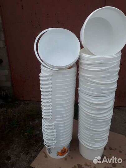 Бу ведра пластиковые 5-10