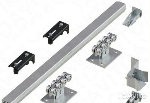 Комплектующие для откатных ворот 4,2 метра проем