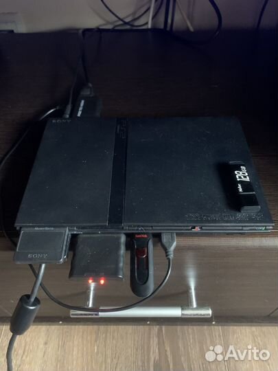 Sony playstation 2 ps2 slim прошитая