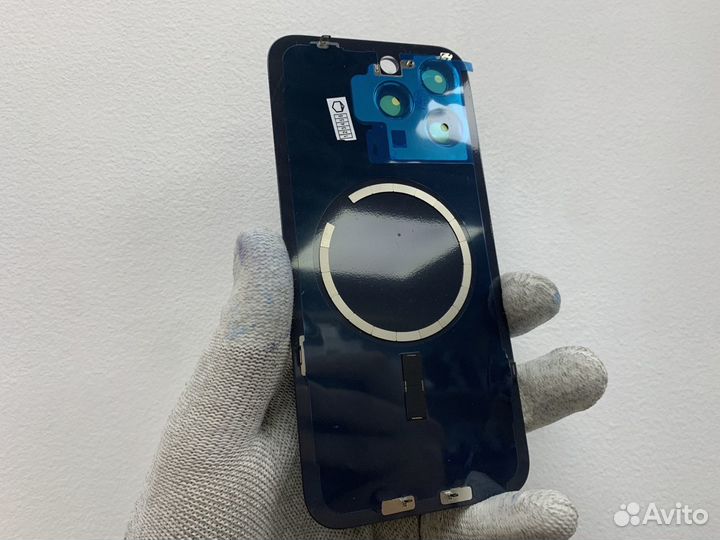 Задняя панель iPhone 15 Pro Max Blue (HQ)