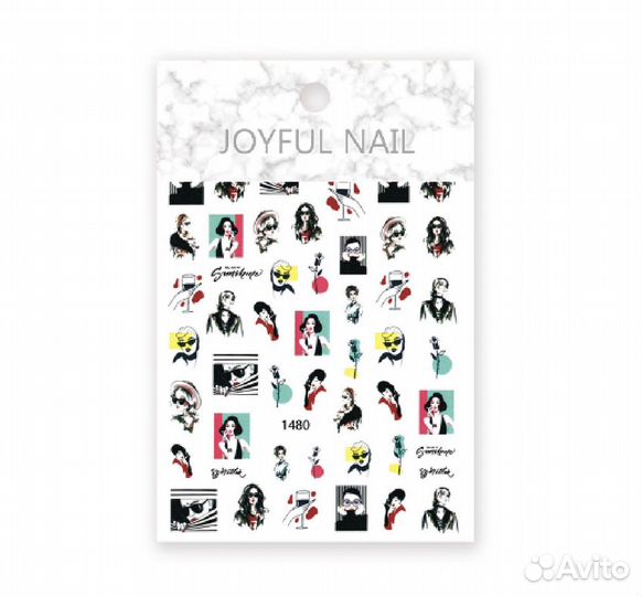 Наклейки для ногтей