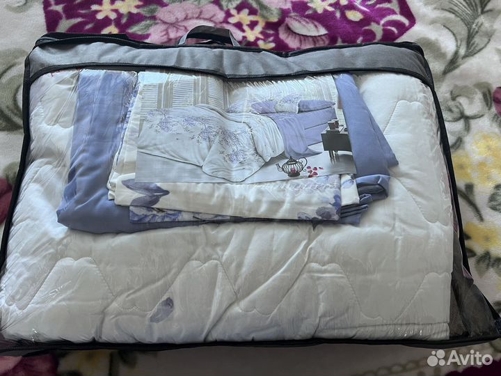 Комплект постельного белья евро