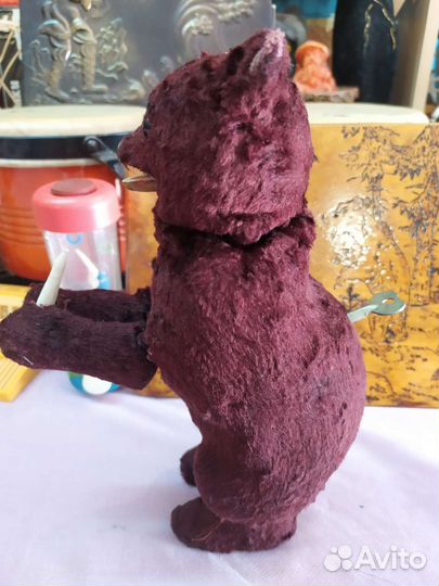 СССР игрушка заводной мишка