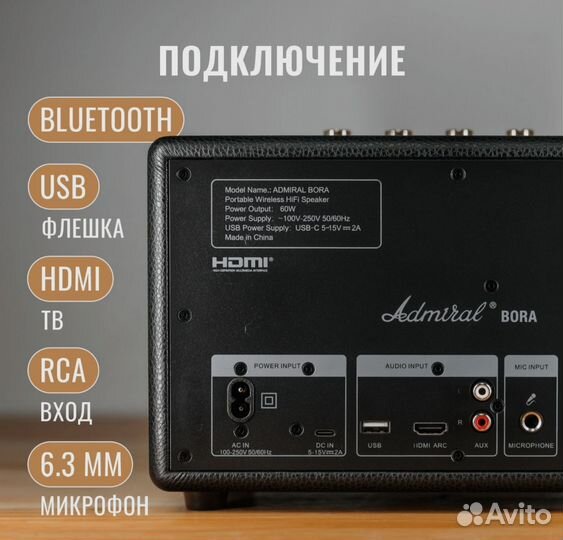Admiral Bora 60 w (новая)