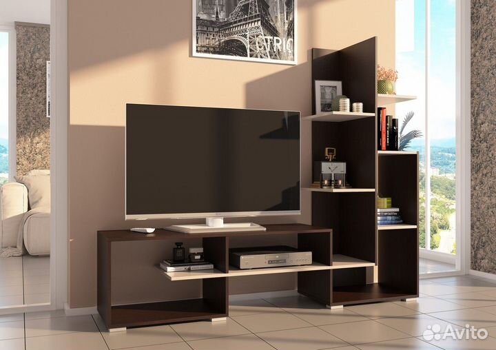 Стенка гостиная,тумба под тв Соло-14