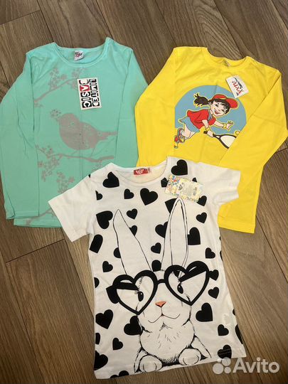 Лонгсливы новые детские