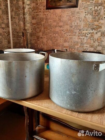 Чугунки.алюмин.кастрюли5 6л.7л. и меньше