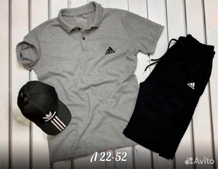 Футболка и шорты Adidas 3 в 1