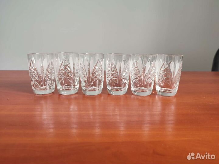 Стопки хрустальные СССР