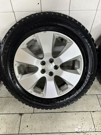 Subaru outback колеса 225 60 r17 nokian