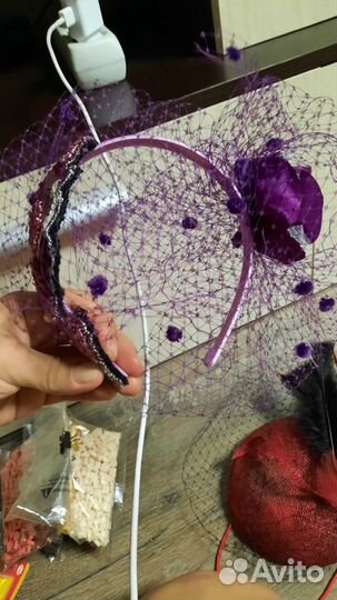 Свадебная шляпка