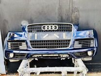 Audi Q7 4l 2008 г. передний бампер в сборе