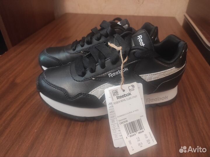 Кроссовки детские reebok 32