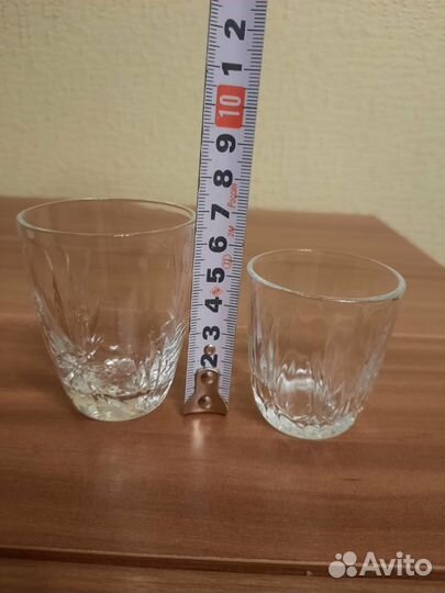 Хрустальный бокал и рюмки СССР