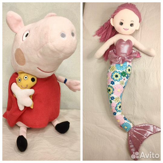 Игрушка Свинка пеппа, Русалочка